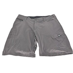 Truewerk T1 Werkshort Mens 40 Short Gray Technical Cargo Work Shorts Stretch